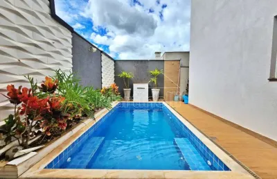 Casa térrea para locação no condomínio terras de san pedro - ribeirão preto/sp.