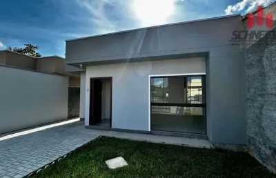 Casa com 2 dormitórios à venda no bairro divinéia em rio dos cedros/sc