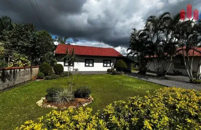 Casa com 2 dormitórios à venda no bairro divinéia em rio dos cedros/sc