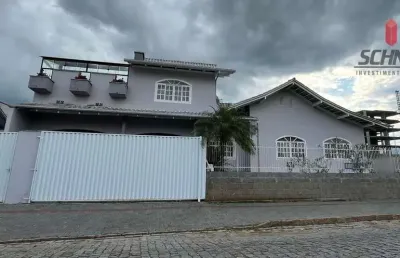 Casa com 3 dormitórios à venda no bairro nações em timbó/sc