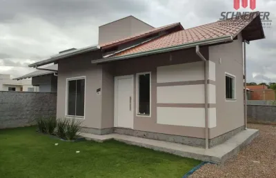 Casa com 3 dormitórios à venda no bairro benedito em indaial/sc