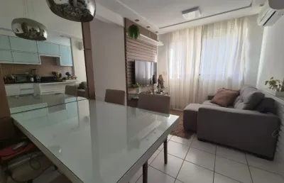 Belissimo apartamento 2/4 reformado projetado no ecopark cond clube