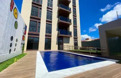 Apartamento 2/4 suíte no residencial lorena martin  - capim macio
