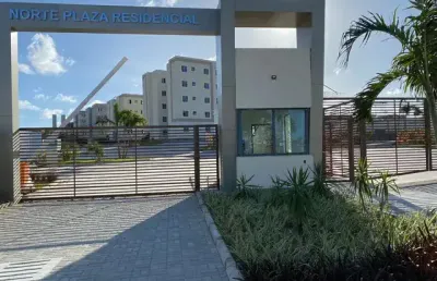 Oferta!! apartamento 2/4 com varanda sombra no cond. norte plaza