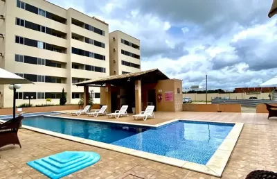 Excelente apartamento 2/4 suíte no condomínio jorge amado
