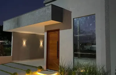 Linda casa térrea dos sonhos no condomínio alameda paraíso