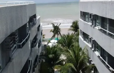 Oferta!! lindo apartamento  pé na areia no ponta negra beath