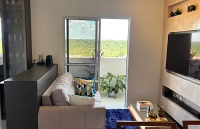 Lindo apartamento 2/4 suíte varanda - residencial jardins