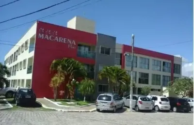 Oferta!! lindo apartamento flat mobiliado no cond. macarena - ponta negra