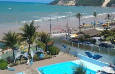 Belíssimo apartamento na cobertura à beira-mar no ponta negra beach