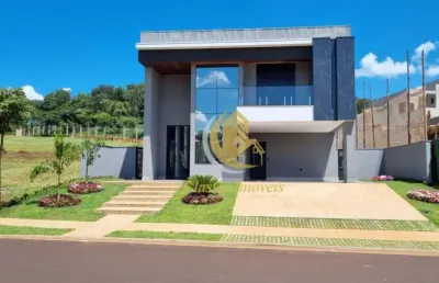 Sobrado com 3 dormitórios à venda, 305 m² por r$ 3.200.000,00 - alphaville iii - ribeirão preto/sp