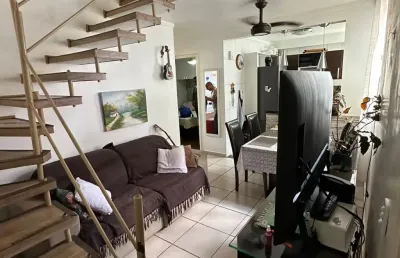 Cobertura duplex à venda no condomínio fechado  r$ 276.000,00