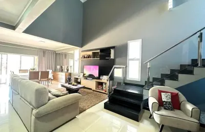 Sobrado à venda no condomínio fechado r$ 2.350.000,00.localização: quinta da primavera, ribeirão preto - sp.