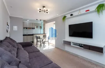 Apartamento com 3 quartos à venda na rua antônio de andrade, 781, maria antonieta, pinhais, 68 m2 por r$ 350.000