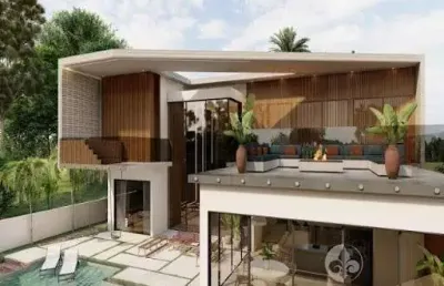 Casa à venda condomínio fazenda serra azul - santa maria ii, em itupeva, a/c 600 m², em terreno de 990 m², sofisticadíssimo projeto arquitetônico com linhas minimalistas e conceito integrado.