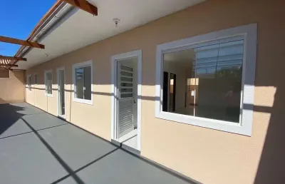 Casa em condomínio fechado com 2 quartos à venda no Coroados, Guaratuba 