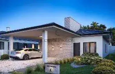 Casa  terrea em condominio fechado bairro santo antonio