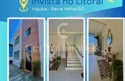 Apartamento mobiliado a 900 metros do mar em barra velha