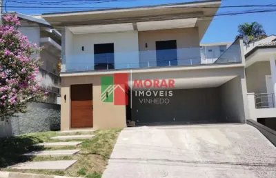 Casa em condomínio fechado com 3 quartos à venda na girassol, 404, pinheirinho, vinhedo, 225 m2 por r$ 2.000.000