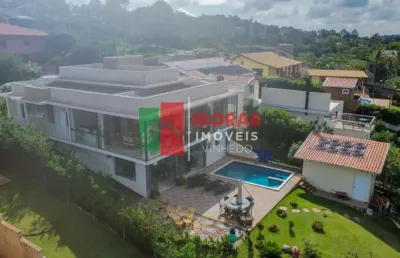 Casa em condomínio fechado com 4 quartos à venda na rua antonio marques, 130, caixa d´água, vinhedo, 320 m2 por r$ 2.000.000