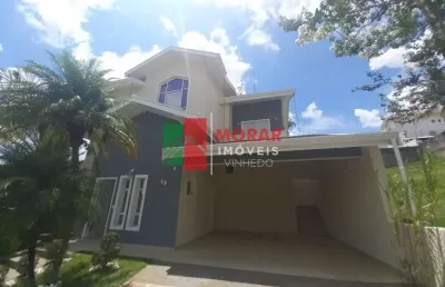 Casa em condomínio fechado com 3 quartos à venda na parque dos abrolhos, 48, bosque, vinhedo, 262 m2 por r$ 1.490.000