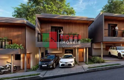 Casa em condomínio fechado com 3 quartos à venda na alfredo strabello, 483, vila omizollo, louveira, 135 m2 por r$ 880.000