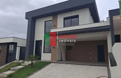 Casa em condomínio fechado com 3 quartos à venda na estrada municipal do roncáglia, 1090, roncáglia, valinhos, 220 m2 por r$ 1.850.000