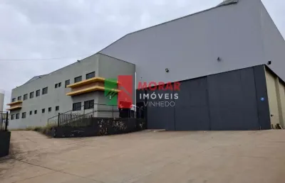 Barracão / galpão / depósito para alugar na avenida das indústrias, 541, distrito industrial benedito storani, vinhedo, 4320 m2 por r$ 95.000
