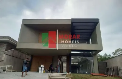 Casa em condomínio fechado com 3 quartos à venda na alameda itaipava, 1091, joapiranga, valinhos, 330 m2 por r$ 4.500.000
