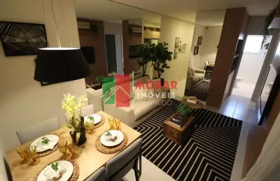 Apartamento com 2 quartos à venda na pedro bassi, 507, santo antônio, louveira, 48 m2 por r$ 300.000
