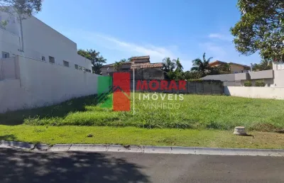 Terreno em condomínio fechado à venda na rua paiquere, 540, jardim paiquerê, valinhos por r$ 1.050.000