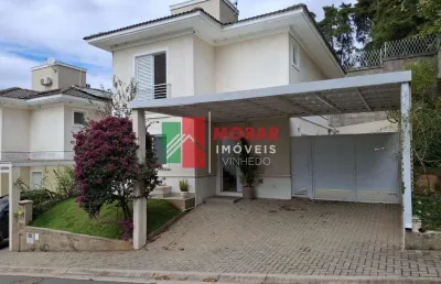 Casa em condomínio fechado com 3 quartos à venda na orlando josé pagani, 80, observatório, vinhedo, 216 m2 por r$ 1.320.000