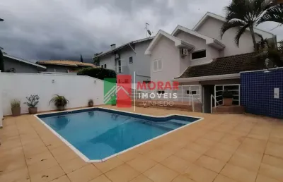 Casa em condomínio fechado com 3 quartos para alugar na parque das emas, 86, bosque, vinhedo, 192 m2 por r$ 10.000
