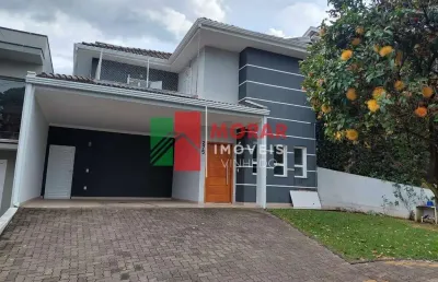 Casa em condomínio fechado com 3 quartos para alugar na enrico perini, 440, bosque, vinhedo, 225 m2 por r$ 7.142