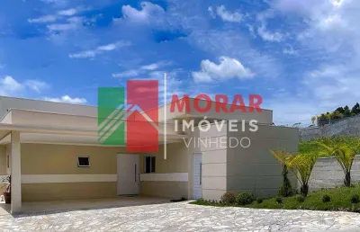 Casa em condomínio fechado com 4 quartos à venda na natalino polo, observatório, vinhedo, 340 m2 por r$ 2.000.000