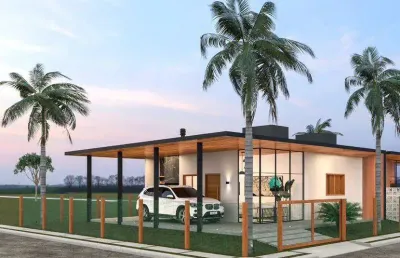 Casa para venda em passo de torres, jardim america, 2 dormitórios, 1 banheiro, 1 vaga