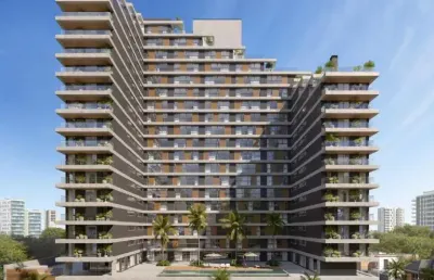 Apartamento para venda em torres, predial, 1 dormitório, 1 banheiro, 1 vaga