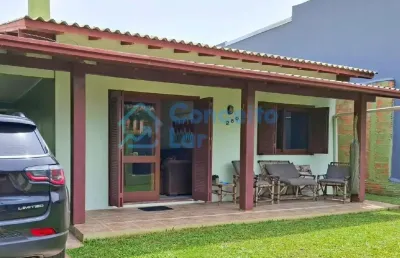 Casa para venda em torres, praia da cal, 2 dormitórios, 1 suíte, 2 banheiros, 3 vagas
