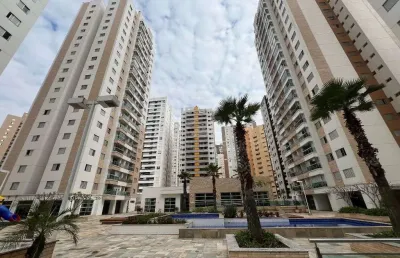 Apto para locacao 3 quartos, com ar condicionado na suite e completos em armarios planejados ed florais eco resort / gleba palhano / londrina