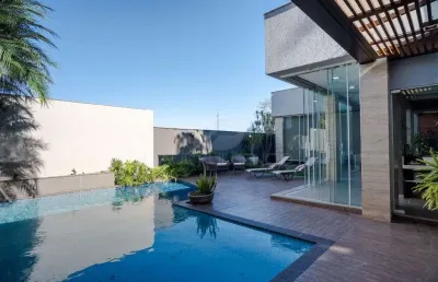 Sobrado de luxo com 4 dormitorios no condominio esperanca em londrina