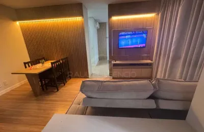 Apartamento mobiliado na gleba, na rua do shopping aurora. 1 quarto com split , 1 vaga