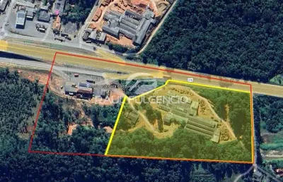 Area comercial/industrial com 43.000m2 | ortigueira | com 180m de frente para rodovia | excelente visibilidade
