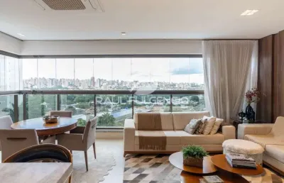 Apartamento de alto padrao com 3 suites e 4 vagas de garagem em santa rosa, londrina