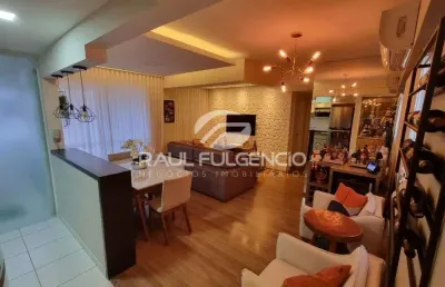 Apartamento mobiliado a venda no edificio solar mirador, localizado proximo ao bela suica, em londrina.