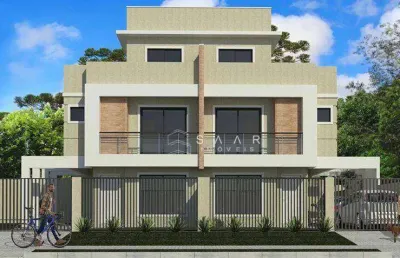 Sobrado com 3 dormitórios à venda, 105 m² por r$ 690.000,00 - pinheirinho - curitiba/pr
