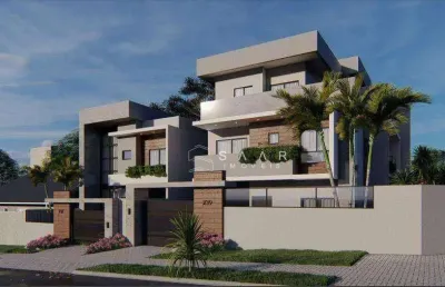 Sobrado com 3 dormitórios à venda, 122 m² por r$ 819.000 - silveira da motta - são josé dos pinhais/pr