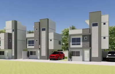 Sobrado com 3 dormitórios à venda, 117 m² por r$ 698.000,00 - portão - curitiba/pr