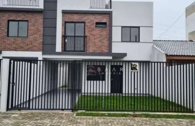 Sobrado com 3 dormitórios à venda, 132 m² por r$ 670.000,00 - parque da fonte - são josé dos pinhais/pr