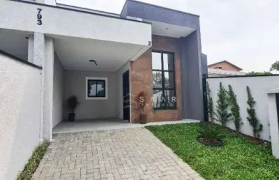 Casa com 3 dormitórios à venda, 98 m² por r$ 679.000 - cruzeiro - são josé dos pinhais/pr