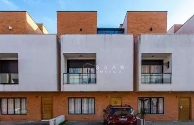 Apartamento triplex com 3 dormitórios à venda, 160 m² por r$ 848.000 - atuba - curitiba/pr